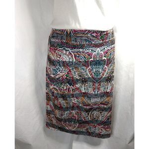 Lularoe Paisley Midi Skirt Size Small
